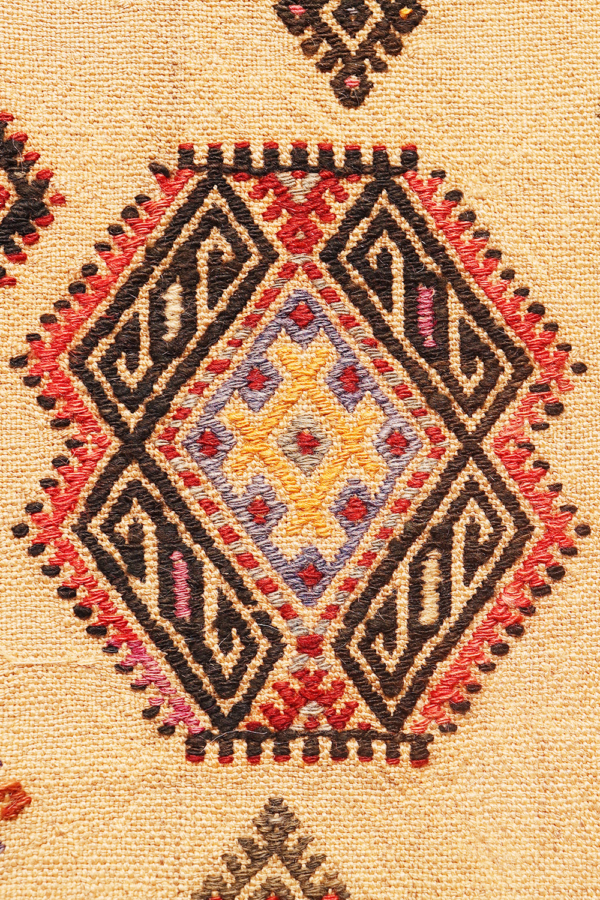 Semi-antique Karapinar kilim from Turkey. 167x108 cms - Image 5