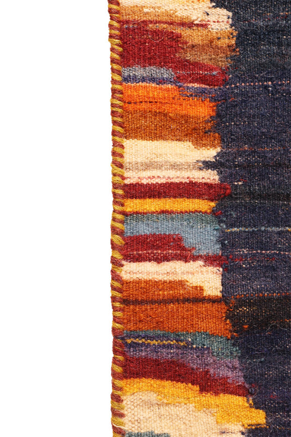 Vintage Qashqai kilim from Iran. 165x74 cms - Image 5