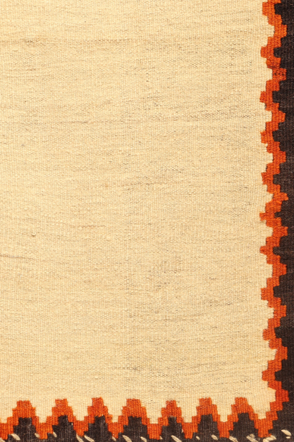 Vintage Qashqai sofreh kilim from Iran. 153x109 cms - Image 4