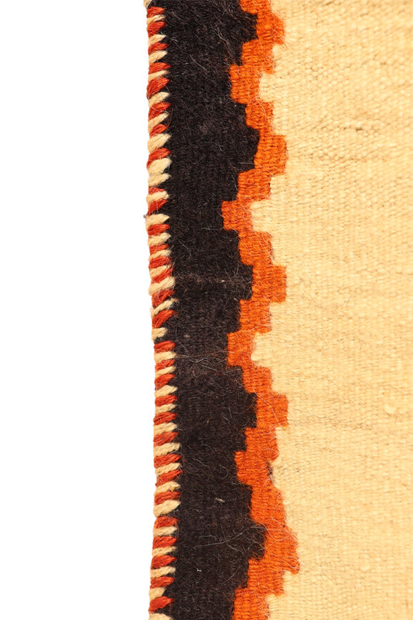 Vintage Qashqai sofreh kilim from Iran. 153x109 cms - Image 5