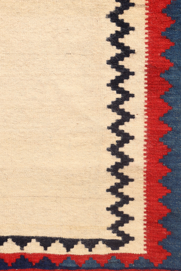 Kilim sofreh vintage Qashqai, Irán. 153x100 cms - Image 4