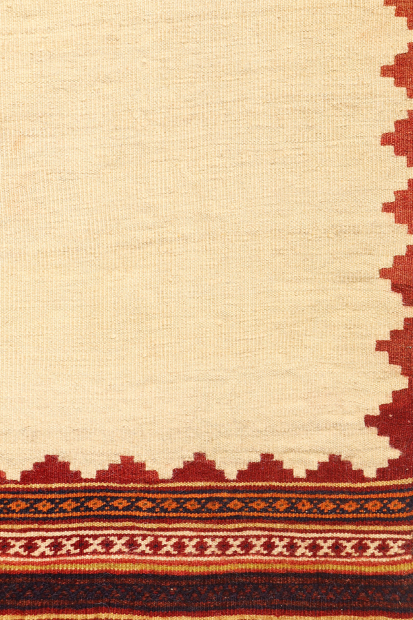 Vintage Qashqai sofreh kilim from Iran. 160x108 cms - Image 5