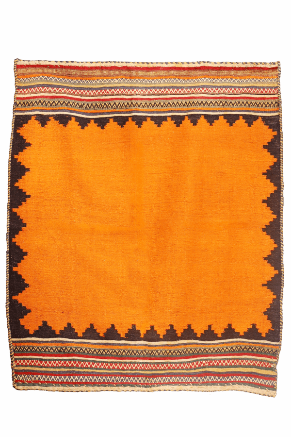 Vintage Qashqai kilim from Iran. 154x135 cms - Image 6