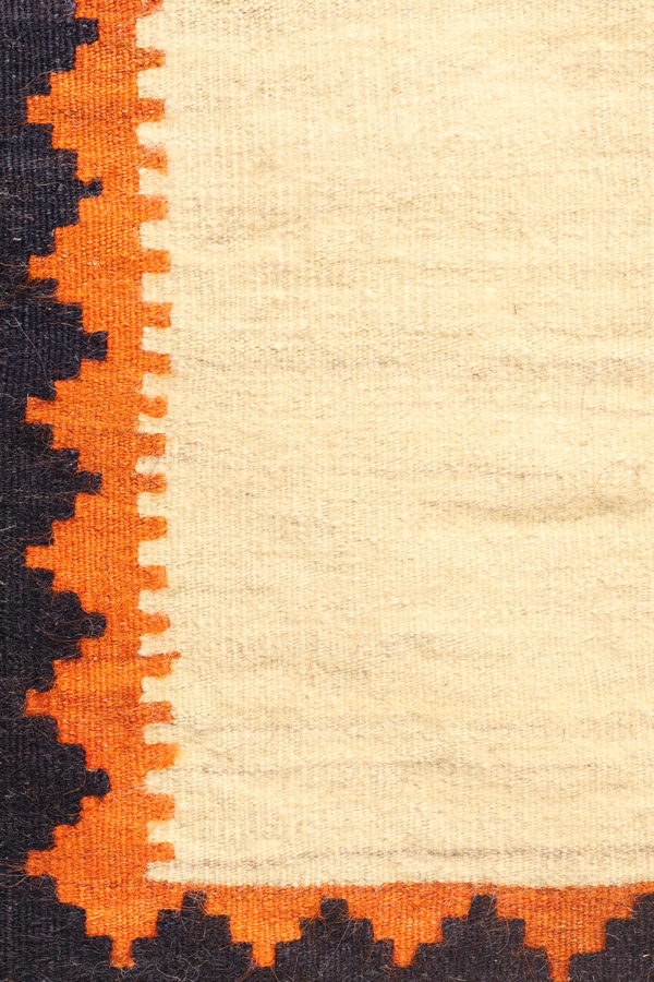 Vintage Qashqai sofreh kilim from Iran. 158x99 cms - Image 4