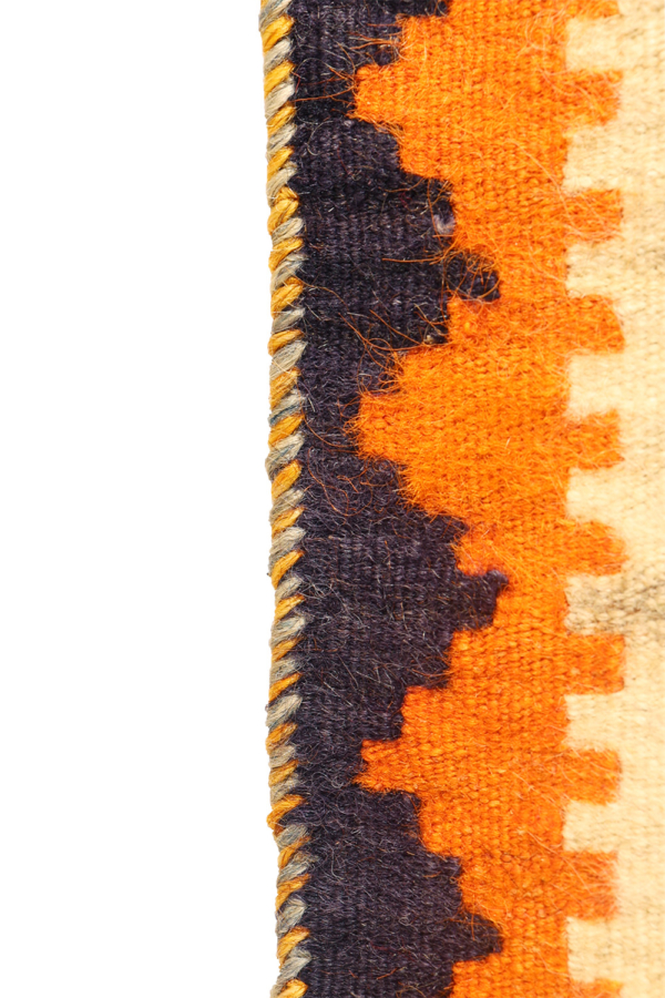 Vintage Qashqai sofreh kilim from Iran. 158x99 cms - Image 5