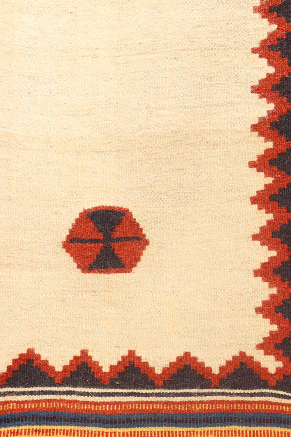 Vintage Qashqai kilim from Iran. 158x104 cms - Image 4