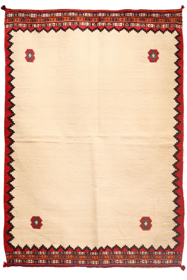 Vintage Qashqai kilim from Iran. 162x113 cms - Image 2