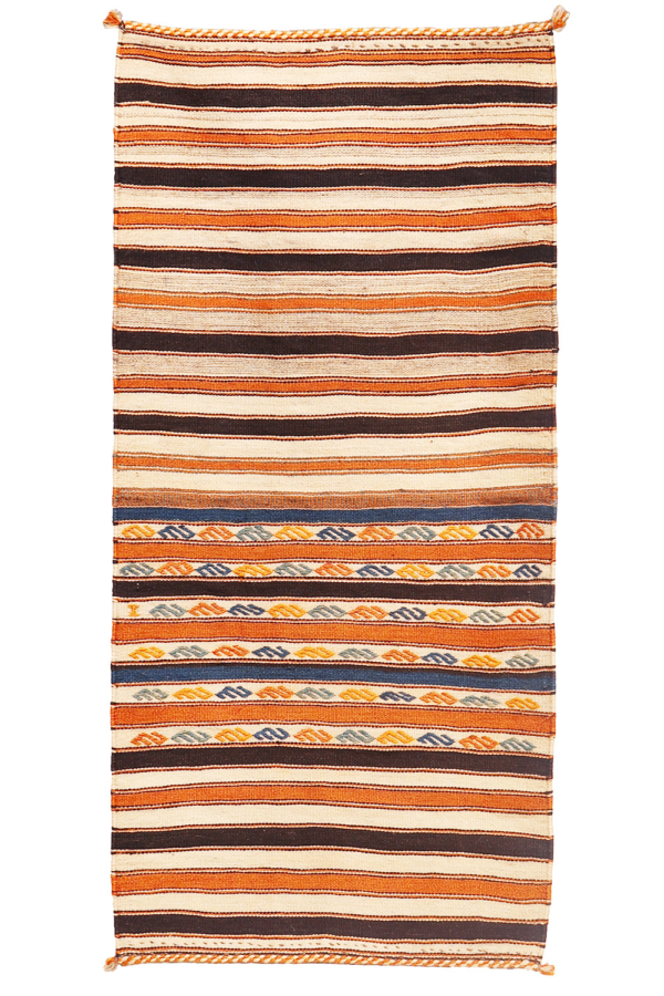 Vintage Qashqai kilim from Iran. 173x85 cms - Image 2