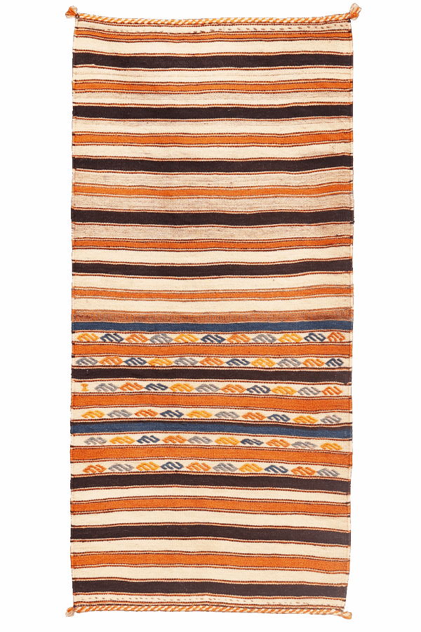 Vintage Qashqai kilim from Iran. 173x85 cms - Image 7