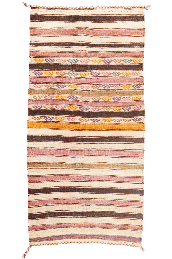 Vintage Qashqai kilim from Iran. 161x84 cms - Image 2