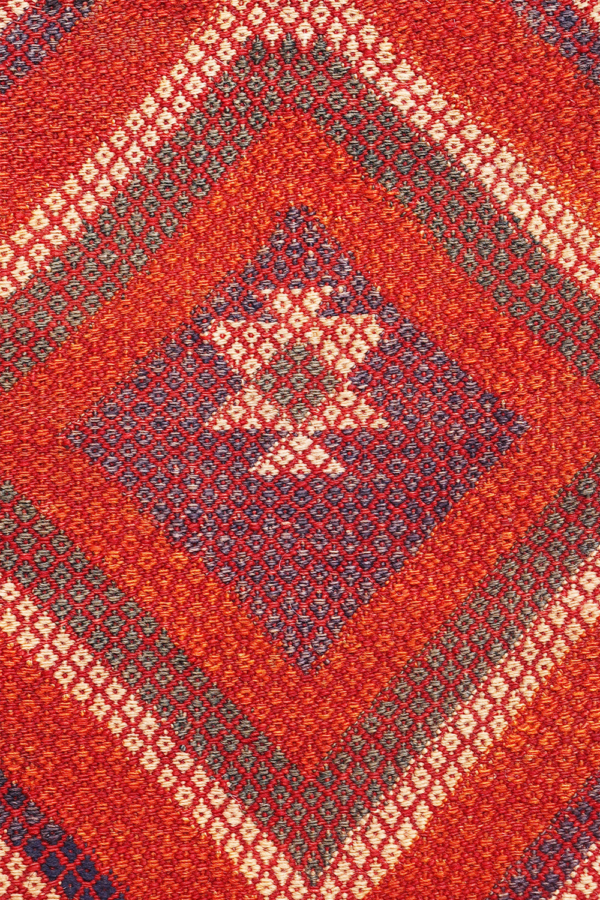 Vintage Qashqai kilim from Iran. 152×63 cms - Image 3
