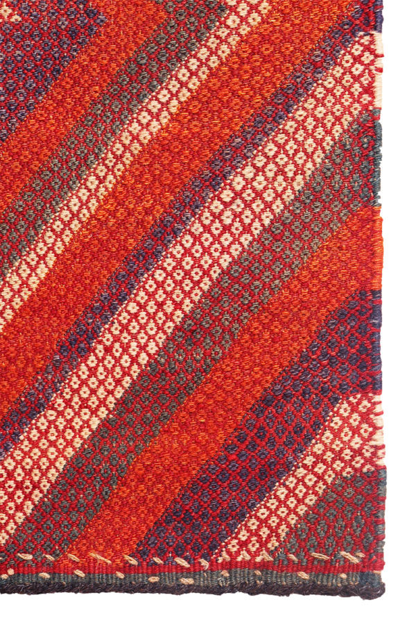 Vintage Qashqai kilim from Iran. 152×63 cms - Image 4