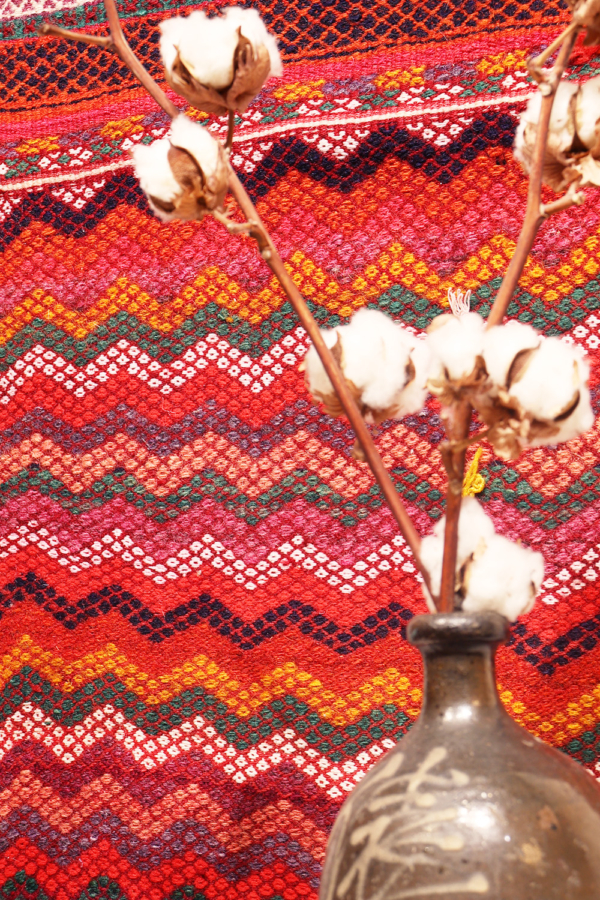 Vintage Qashqai kilim from Iran. 158x80 cms - Image 3
