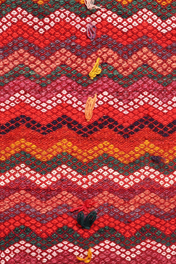 Vintage Qashqai kilim from Iran. 158x80 cms - Image 4