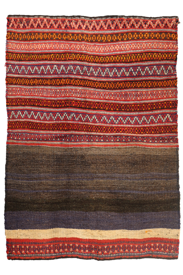Vintage Qashqai kilim from Iran. 155x117 cms - Image 2