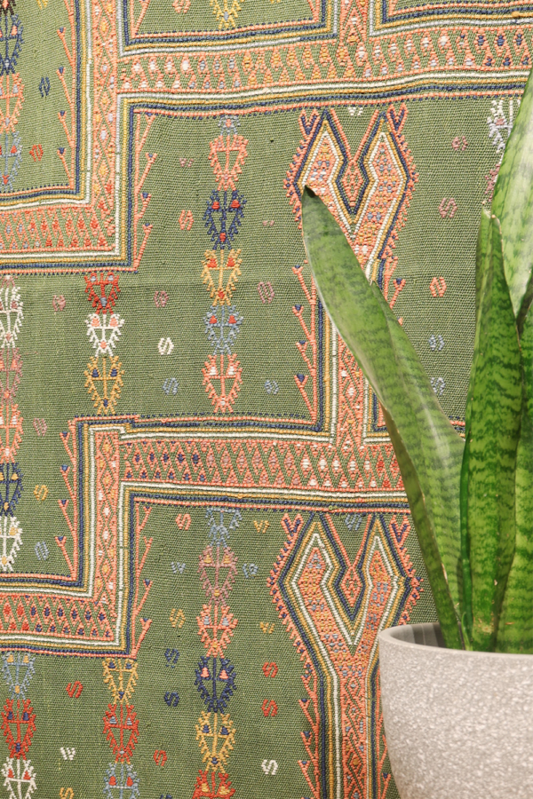 Vintage Obruk cicim kilim from Turkey. 174x133 cms - Image 6