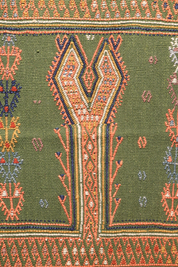 Vintage Obruk cicim kilim from Turkey. 174x133 cms - Image 7