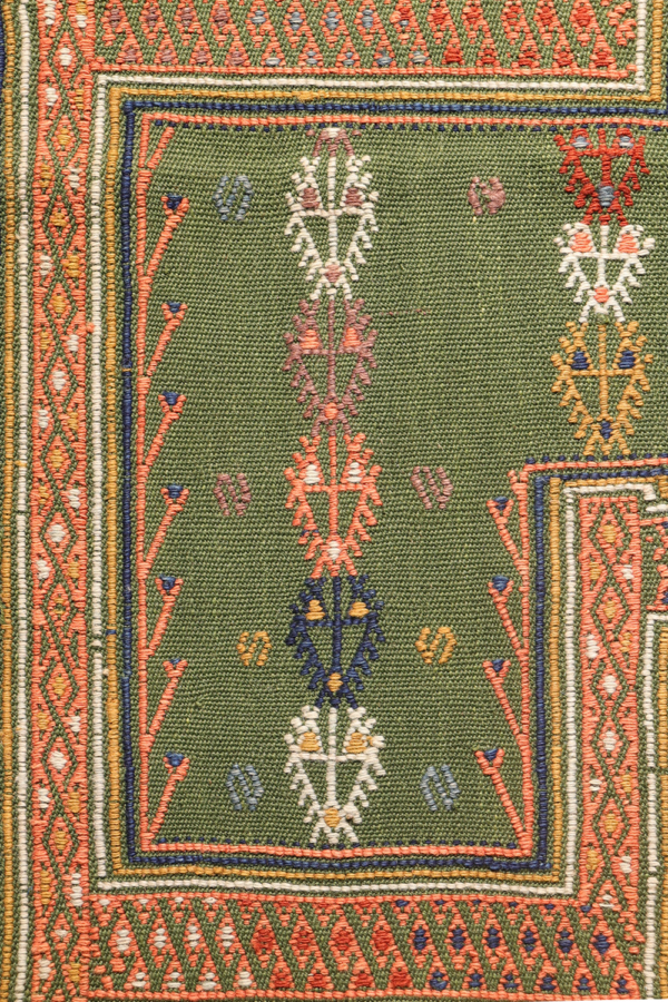 Vintage Obruk cicim kilim from Turkey. 174x133 cms - Image 8