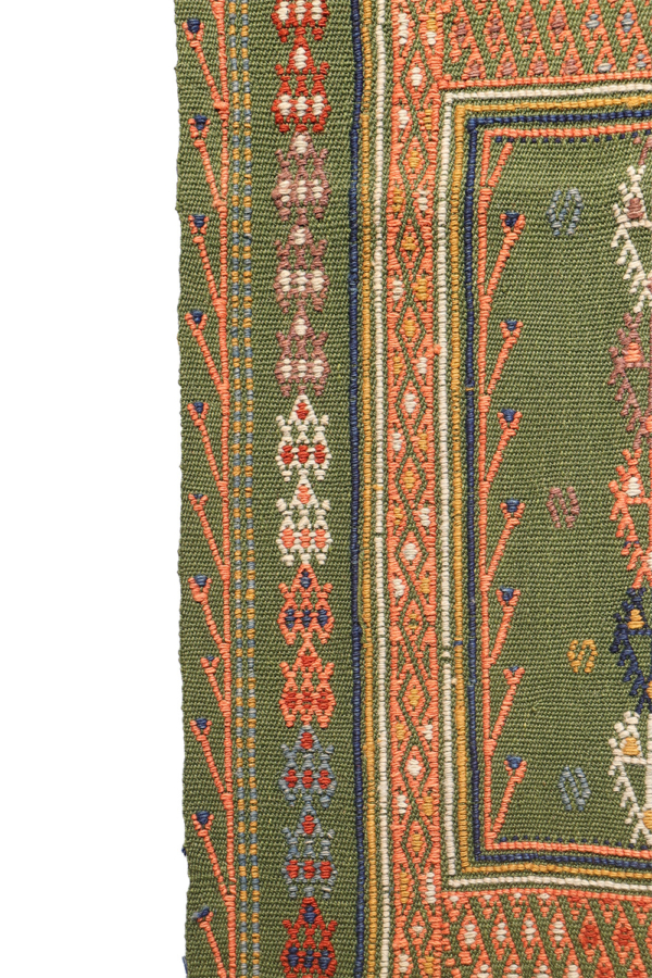 Vintage Obruk cicim kilim from Turkey. 174x133 cms - Image 9