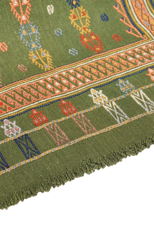Vintage Obruk cicim kilim from Turkey. 174x133 cms - Image 10