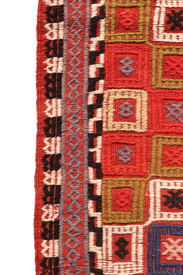 Semi-antique Kozak kilim from Turkey. 178x154 cms - Image 6