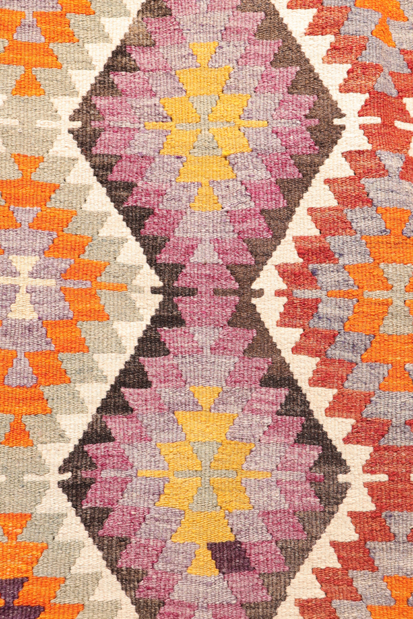 Vintage Sütlegën kilim from Turkey. 190x140 cms - Image 4