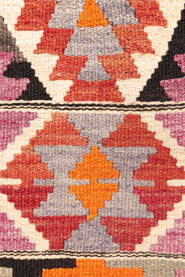 Vintage Sütlegën kilim from Turkey. 190x140 cms - Image 6