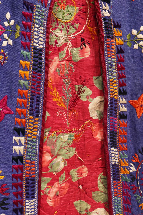 Chapan o abrigo antiguo, Afganistán o Turkmenistán. 110x153 cms - Imagen 6