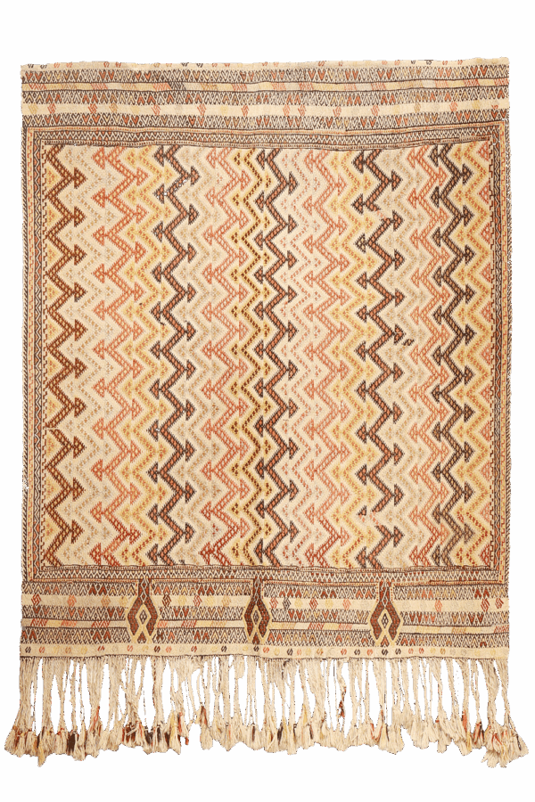 Antique Karapinar kilim from Turkey. 155x138 cms - Imagen 8