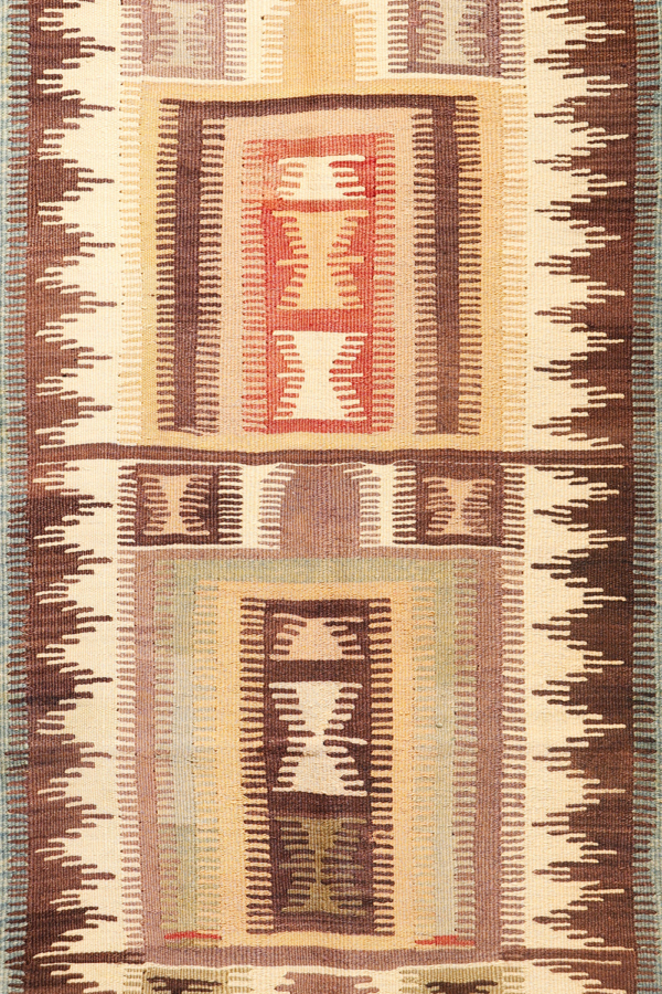 Antique Karapinar kilim from Turkey. 170x110 cms - Image 6