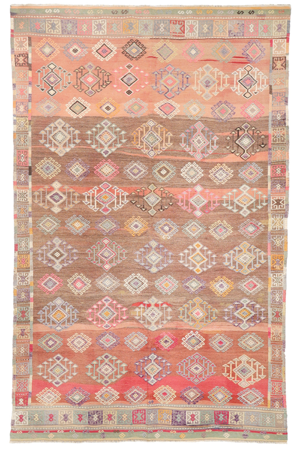 Vintage Dursunbey kilim from Turkey. 273x180 cms - Image 2
