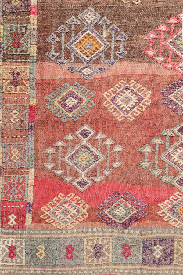 Vintage Dursunbey kilim from Turkey. 273x180 cms - Image 4
