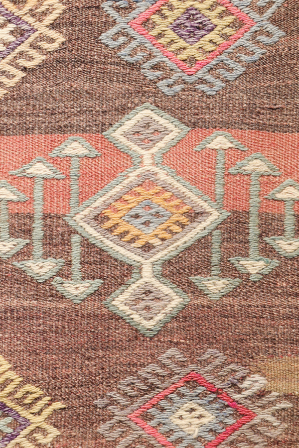 Vintage Dursunbey kilim from Turkey. 273x180 cms - Image 6