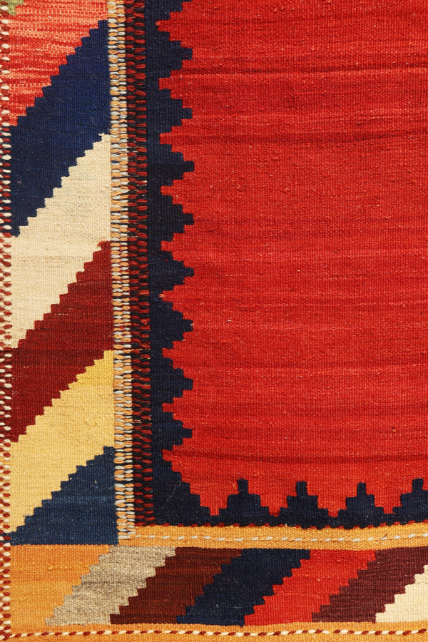 Kilim nuevo Qashqai, Irán. 190x120 cms - Imagen 4