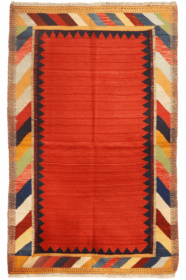 Kilim nuevo Qashqai, Irán. 190x120 cms - Imagen 7