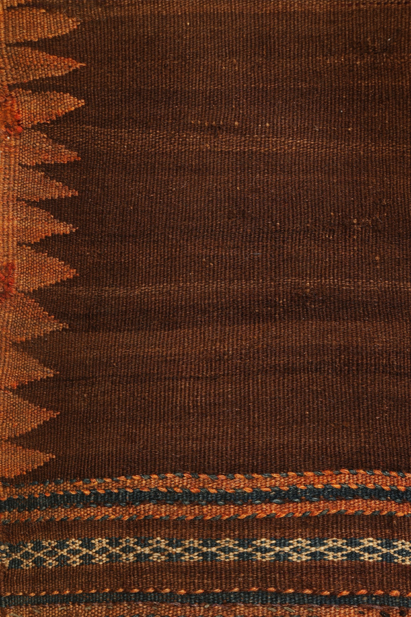 Antique Baluch sofreh kilim from Afghanistan. 182x182 cms - Image 6