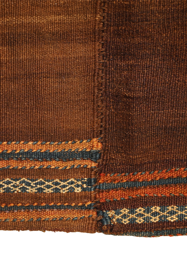 Antique Baluch sofreh kilim from Afghanistan. 182x182 cms - Image 4