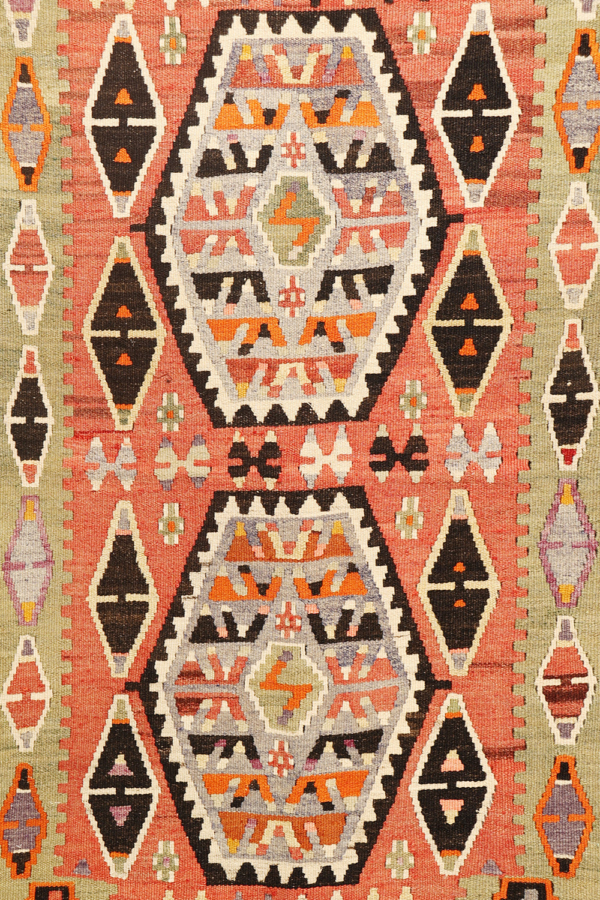 Kilim vintage de Alasehir, Turquía. 190x140 cms - Imagen 3