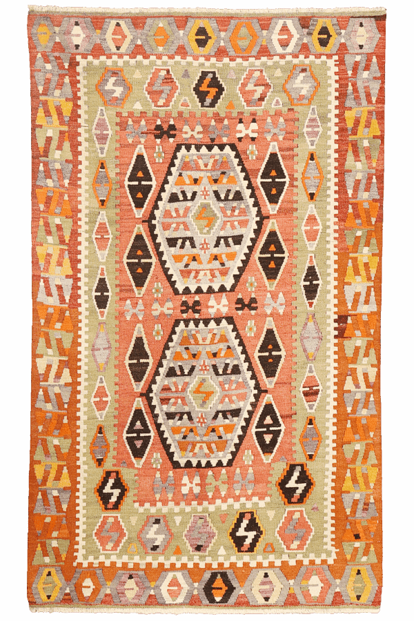 Kilim vintage de Alasehir, Turquía. 190x140 cms - Imagen 7