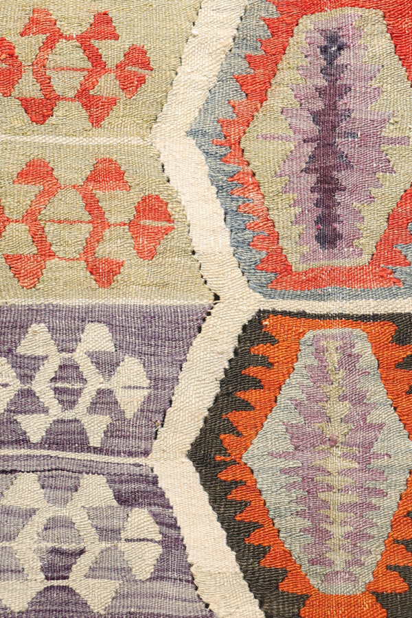 Antique Sutlegen kilim from Turkey. 260x185 cms - Image 7