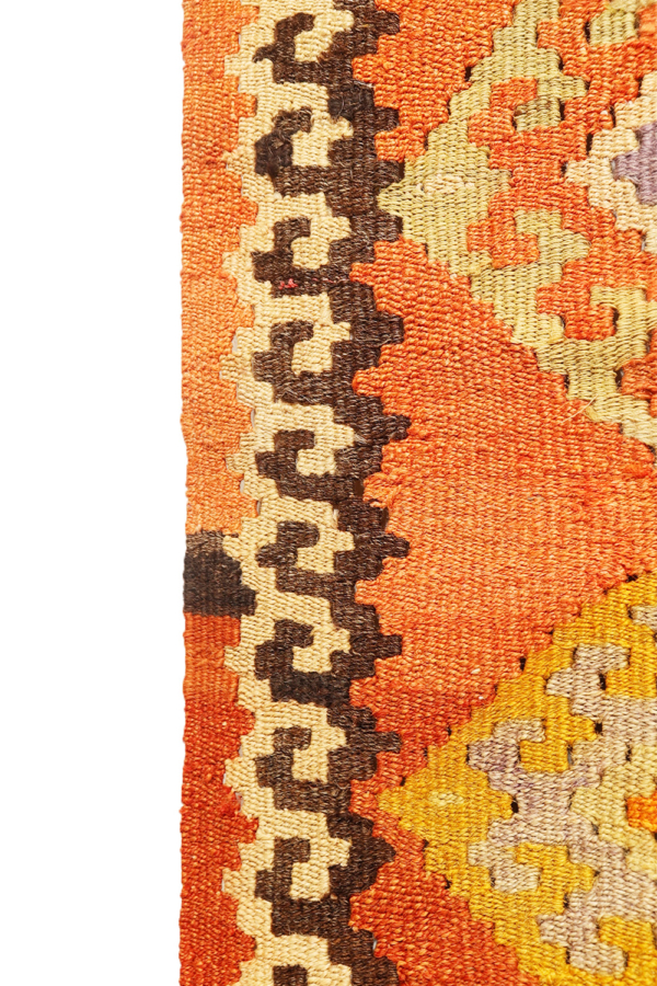 Semi-antique Ordu kilim from Turkey. 183x150 cms - Image 5
