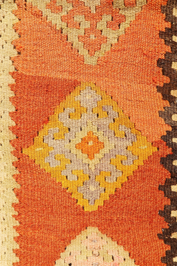Semi-antique Ordu kilim from Turkey. 183x150 cms - Image 6