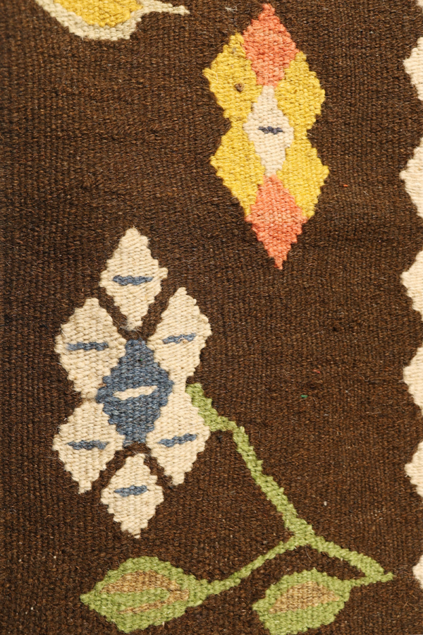 Vintage kilim from Pirot, Serbia. 200x118 cms - Image 4