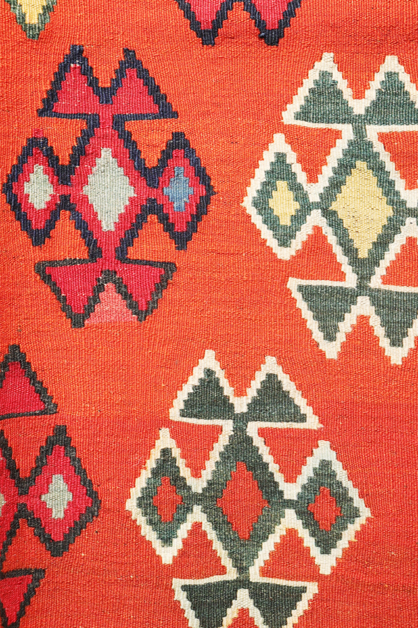 Semi-antique Qashqai kilim from Iran. 273x141 cms - Image 4