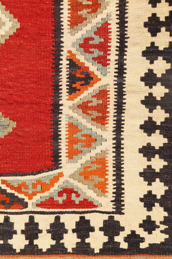 Kilim vintage Qashqai, Iran. 192x170 cms - Imagen 4