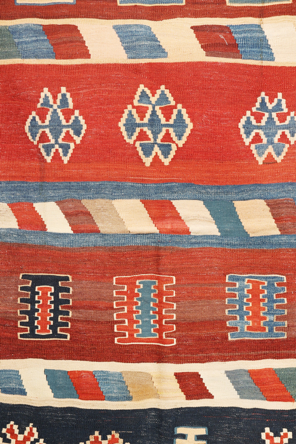 Kilim vintage Qashqai, Iran. 180x109 cms - Imagen 3