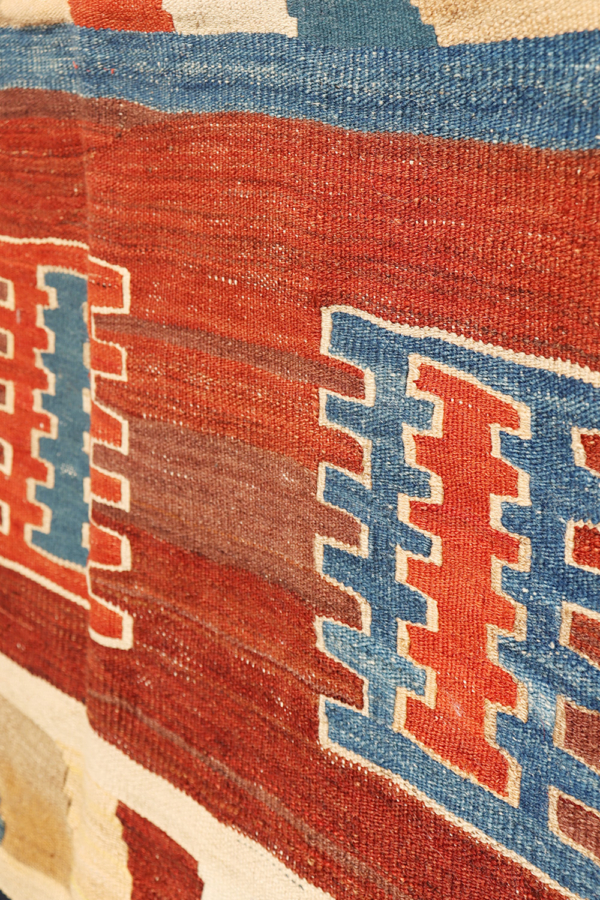Kilim vintage Qashqai, Iran. 180x109 cms - Imagen 4