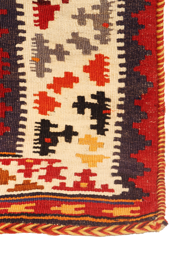 Kilim sofreh vintage Qashqai, Irán. 167x91 cms - Imagen 5