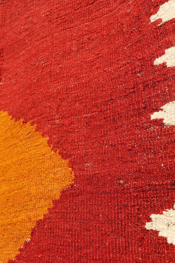 Kilim sofreh Qashqai vintage, Irán. 177x112 cms - Imagen 6