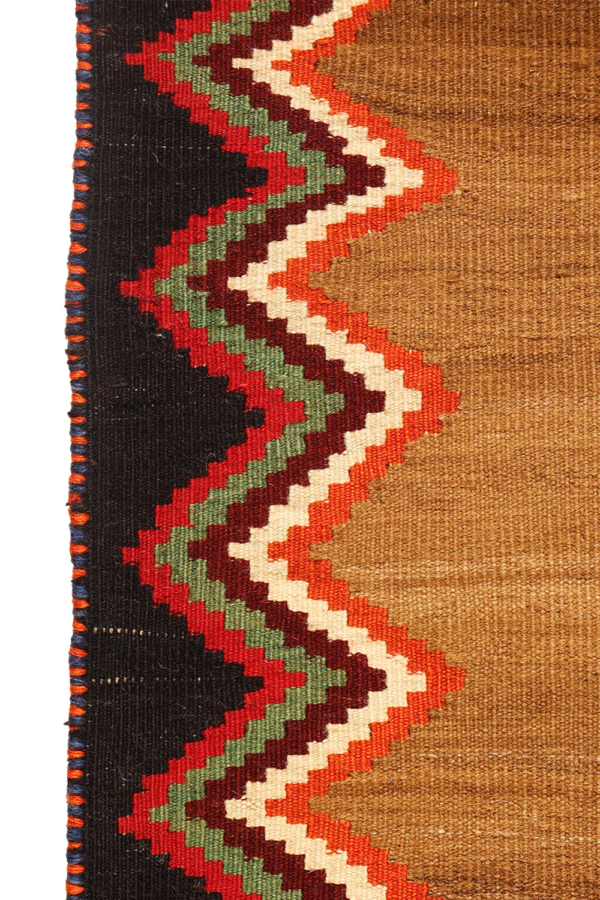 Vintage Qashqai sofreh kilim from Iran. 176x91 cms - Image 5